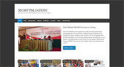 Desktop Screenshot of mgmppmjateng.org